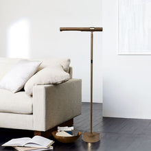 Load image into Gallery viewer, Tribeca Wooden Linear Floor Lamp
